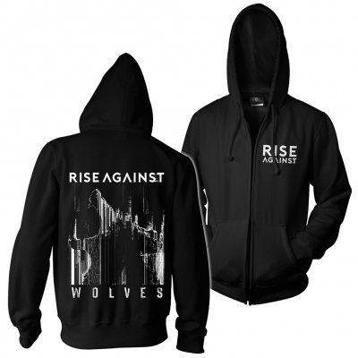 Wolves Pocket | Zip-Hood