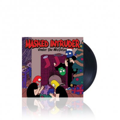 Masked Intruder - Under The Mistletoe | Black 7 Inch
