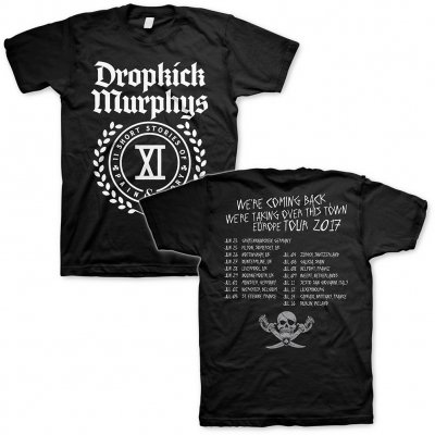 dropkick-murphys - Short Stories Crest Tour 2017 | T-Shirt