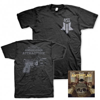 anti-flag - American Fall | CD + American Attraction T-Shirt Bundle