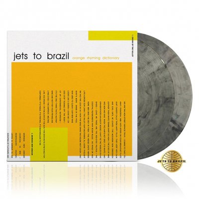 Jets To Brazil - Orange Rhyming Dictionary | 2xClear w/Black Vinyl