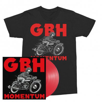 GBH - Momentum | Red Vinyl + T-Shirt Bundle