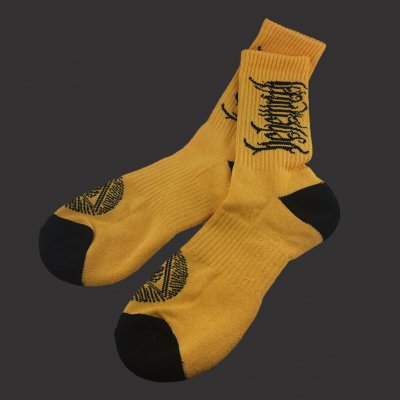 behemoth - Logo Gold | Socks