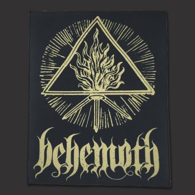 behemoth - Gold Sigil | Backpatch