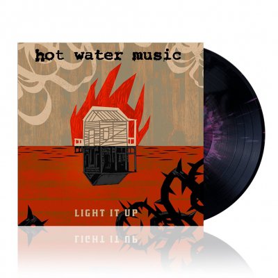 Hot Water Music - Light It Up | BLack w/Red Splatter Vinyl