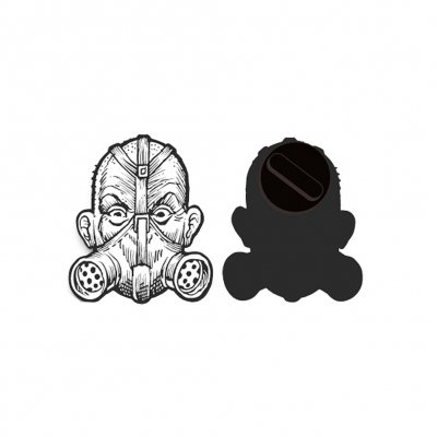 transplants - Gas Mask | Enamel Pin