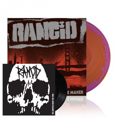Rancid - Trouble Maker | Yellow/Purple Mix Vinyl+7Inch