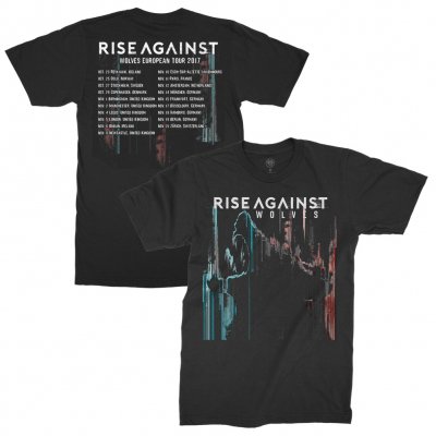 rise-against - Static Wolf EU Tour 2017 | T-Shirt