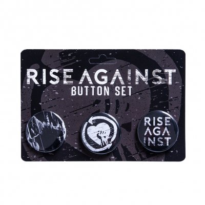 Rise Against - Wolves | Button Set