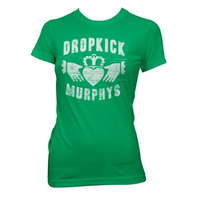 Dropkick Murphys - Claddagh Hands | Fitted Girl T-Shirt