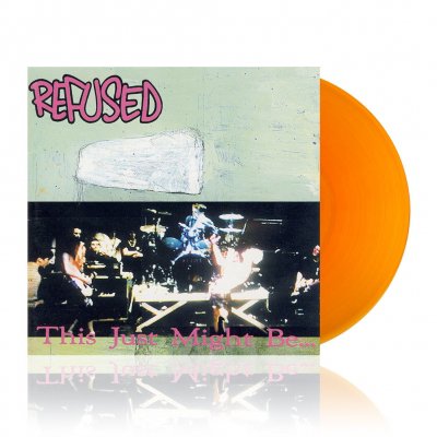 refused - This Just Might Be The Truth | Clear Orange Vinyl