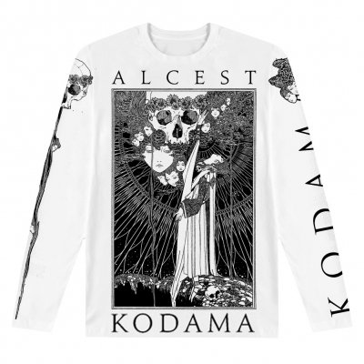 alcest - Faces/Skulls White | Longsleeve