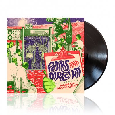 Pears/Direct Hit - Human Movement Split | Black Vinyl