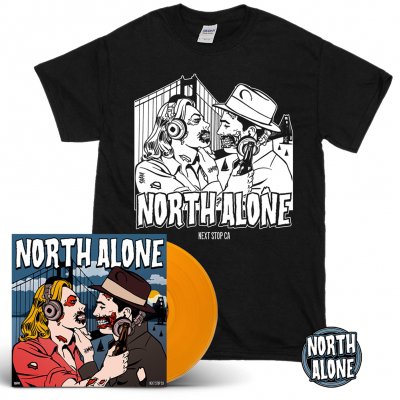 North Alone - Next Stop CA | Orange Vinyl Bundle