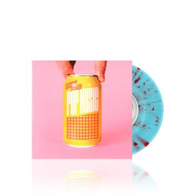 Remo Drive - Pop Music | Clear w/Red Splatter 7 Inch