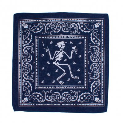 Social Distortion - Skelly Navy | Bandana