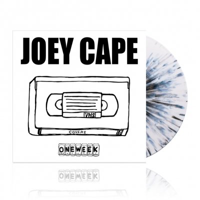 Joey Cape - One Week Record - Covers | White w/Black Splatter