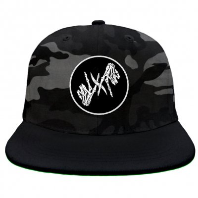 shop - Skele Patch Night Camo | Snapback Cap