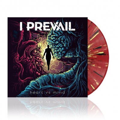 i-prevail - Heart vs. Mind | Oxblood Red w/ Black & Yellow Spl
