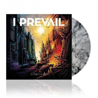 i-prevail - Lifelines | Clear w/Black Smoke Vinyl