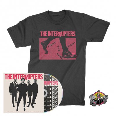 The Interrupters - Boots | CD + T-Shirt + Pin Bundle