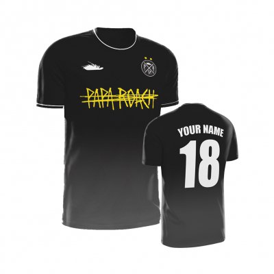 Papa Roach - Yellow Logo Custom | Soccer Jersey