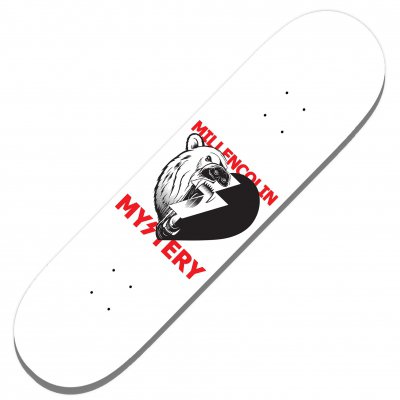Millencolin - Mystery Polar Heart White | Skatedeck