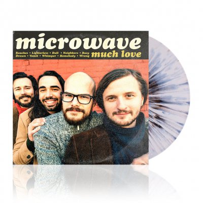 Microwave - Much Love | White w/ Black Splatter Vinyl