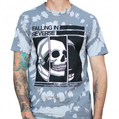 Helmet Skull Tie Dye | T-Shirt