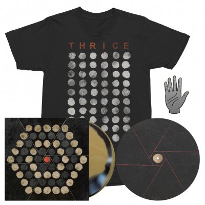 Thrice - Palms | Beer/Black Vinyl + T-Shirt + Slipmat + Pin Bundle
