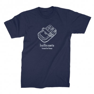 beastie-boys - Hello Nasty X Naijel Graph Sardine Can Navy | T-Sh