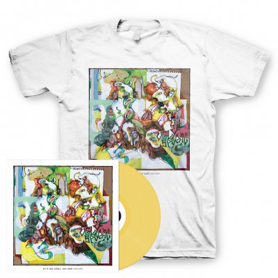 AJJ - Ugly Spiral | Mustard Vinyl+T-Shirt Bundle