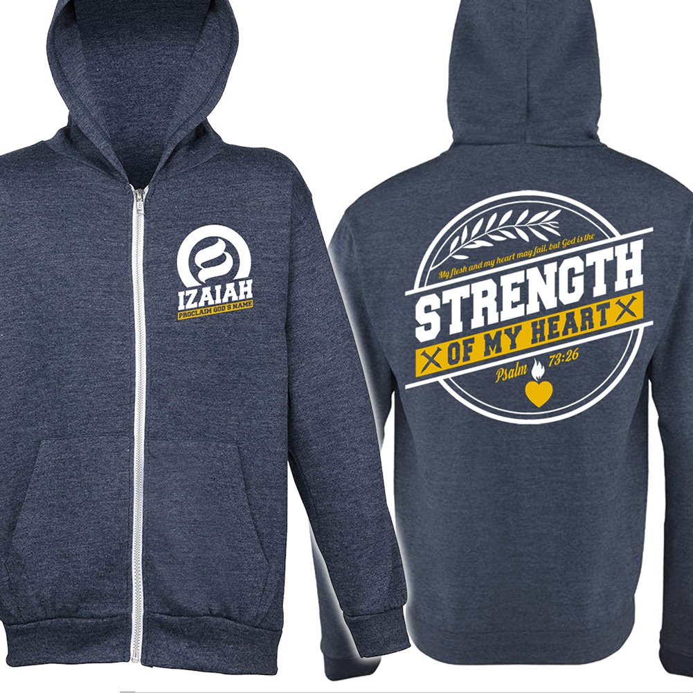 IMAGE | Strength Of My Heart | Zip-Hood