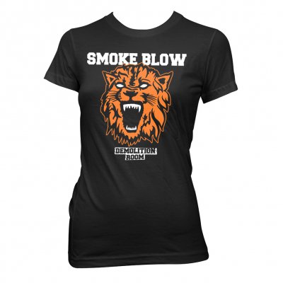 Smoke Blow - Demolition Room | Fitted Girl T-Shirt
