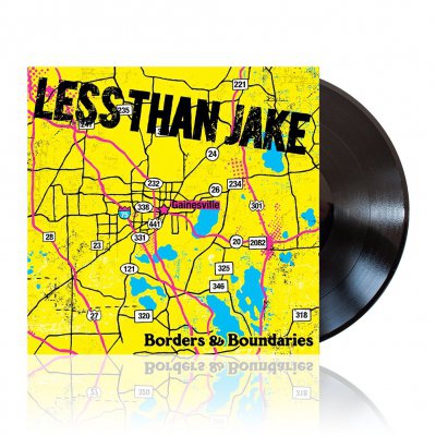 Less Than Jake - Borders & Boundaries | Black Vinyl