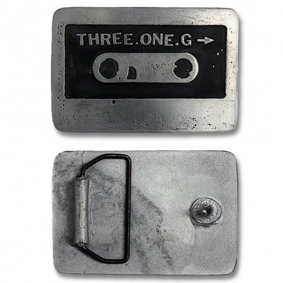 Three One G - Cassette | Belt Buckle