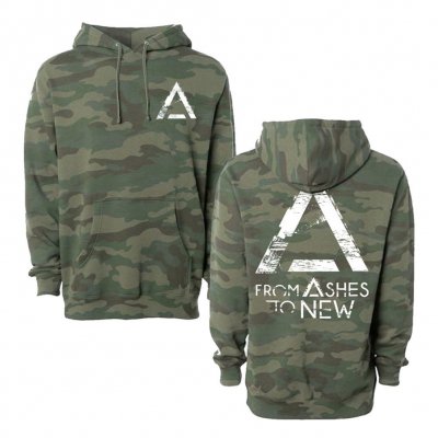 From Ashes To New - Grunge Camo | Hoodie