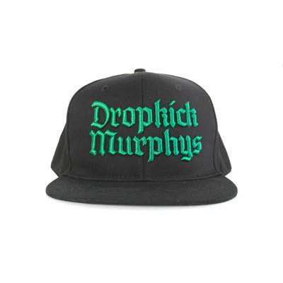 Dropkick Murphys - 3D Gothic Logo Green | Snapback Cap