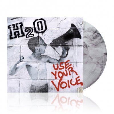 h2o - Use Your Voice | Clear w/ Black Smoke Vinyl
