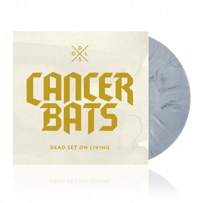 cancer-bats - Dead Set On Living | Grey Marble Vinyl