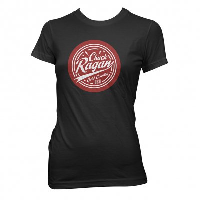Chuck Ragan - Script | Girl Fitted T-Shirt
