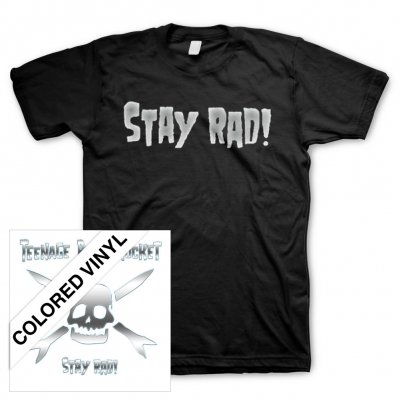 Teenage Bottlerocket - Stay Rad! | Colored Vinyl + T-Shirt Bundle