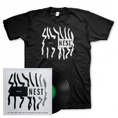 brutus - Nest | Black Vinyl + T-Shirt Bundle