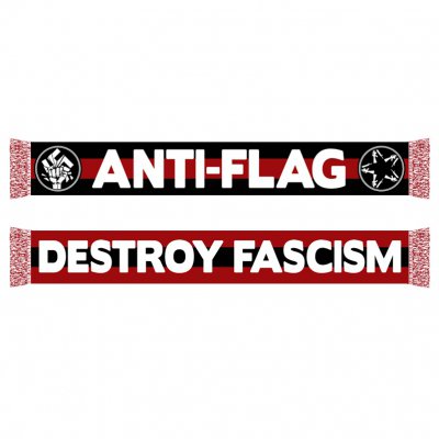 anti-flag - Destroy Fascism Red | Scarf