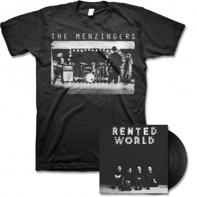The Menzingers - Rented World - LP (Black) & Band Photo Tee