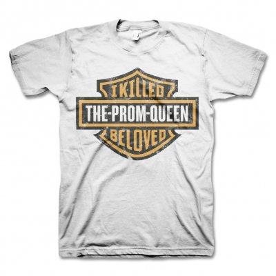i-killed-the-prom-queen - Bike T-Shirt (White)