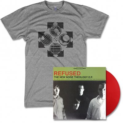 Refused - New Noise Theology - EP (Red) & Symbol Tee