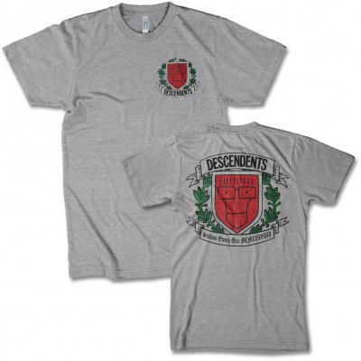Descendents - Varsity Crest Logo Tee (Heather Grey)
