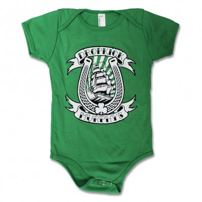 Dropkick Murphys - Horseshoe Onesie - Green