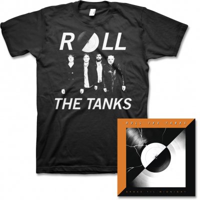 Roll The Tanks - Broke Til Midnight - CD & Band Tee